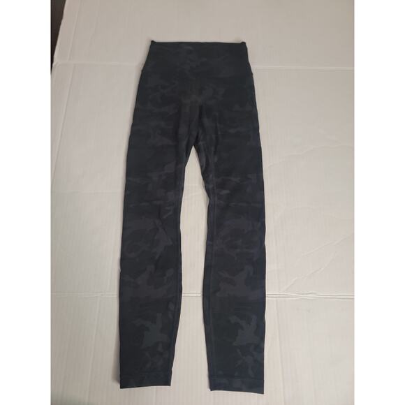 Lululemon Camo Leggings Sz 4 Wunder Train High Rise Heritage 365 Camo W5CQNS - Picture 2 of 8